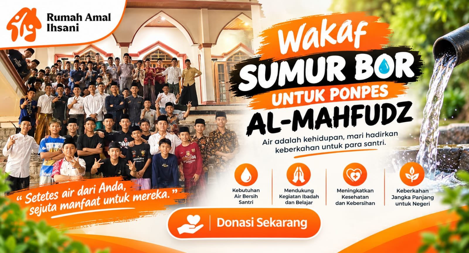 wakaf sumur al-mahfudz